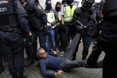 Referendum Catalonia Rusuh, Ratusan Orang Terluka