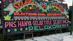 28 CPNS Kejari Deli Serdang Batal Dilantik, Imbas Papan Bunga Sindiran Pelakor