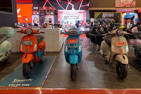 Cek Diskon Vespa di IIMS 2024, LX 125 Rp 6 Juta, GTS 150 Rp 10 Juta