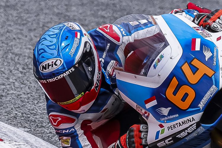 Pertamina Mandalika SAG Team sambut Hari Kemerdekaan RI pada Moto2 Austria dengan seragam khusus