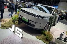 Tampilan Interior Jaecoo J5 EV di Auto Shanghai 2025