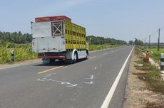 Menyeberang Sambil Tuntun Kendaraan, Pejalan Kaki Tewas Diseruduk Truk dan Motor di Kulon Progo