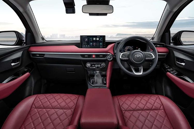 Ilustrasi interior Toyota Vios terbaru