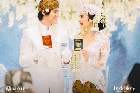 Pesan Presiden Jokowi di Hari Pernikahan Kevin Aprilio dan Vicy Melanie