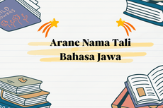 Arane Nama Tali dalam Bahasa Jawa