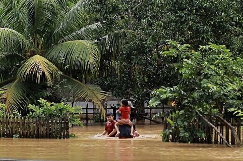 Hujan Selama 2 Hari, 20 Desa di Seluma Bengkulu Terendam Banjir