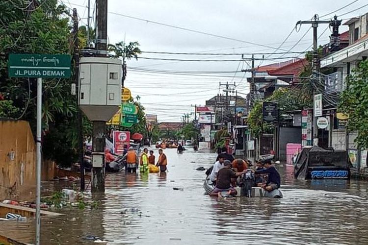 BNPB: Korban Jiwa akibat Banjir di Bali Capai 18 Orang