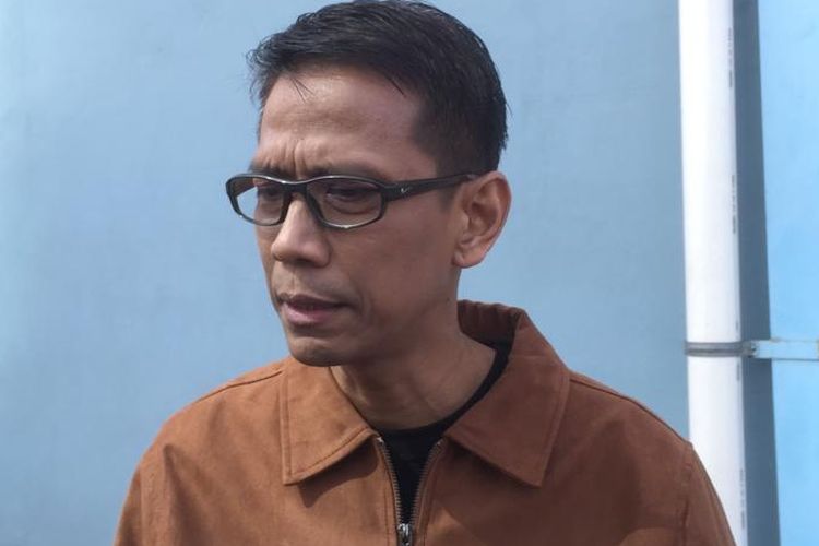 Ayah Vanessa Angel, Doddy Sudrajat saat ditemui di kawasan Tendean, Jakarta Selatan, Senin (10/6/2019).