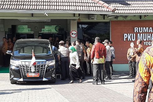 Wapres Ma'ruf Amin Jenguk Waketum MUI Pusat Yunahar Ilyas di Yogyakarta