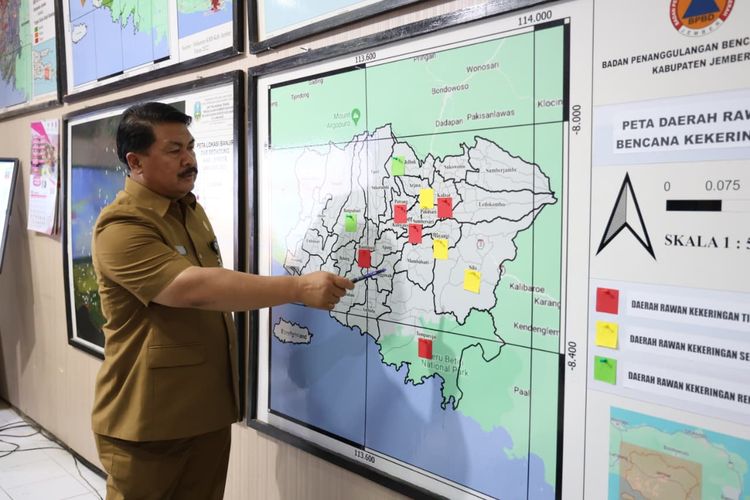 Kekeringan Hingga Karhutla Mulai Terjadi di Jember, BPBD Siapkan Peta Kerawanan