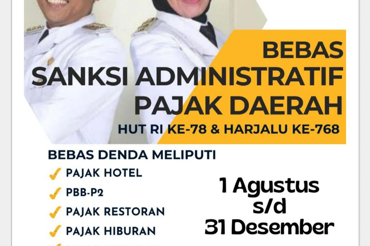 Pemkab Lumajang gratiskan denda pajak daerah