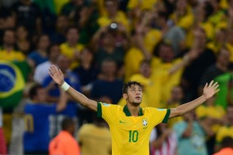 Bintang Brasil, Neymar da Silva. 