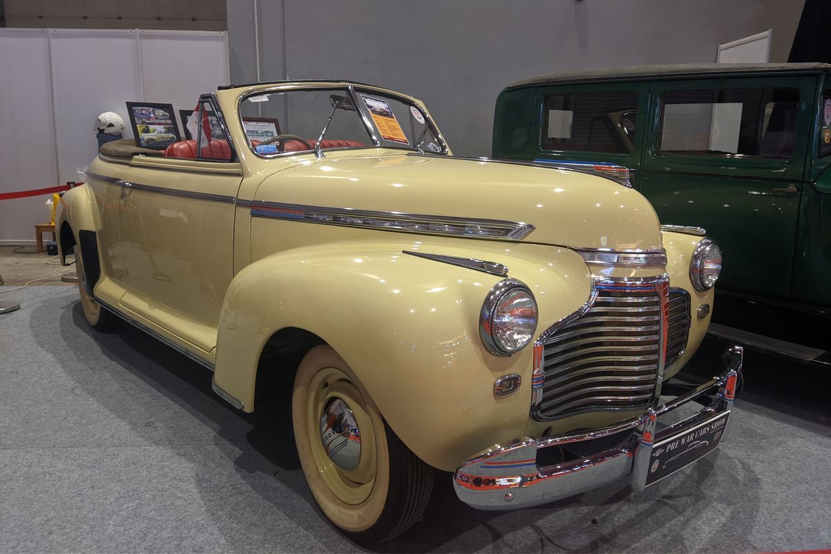 Chevrolet Special Deluxe 1941, salah satu mobil kuno milik anggota PPMKI yang dipamerkan di IIMS 2023