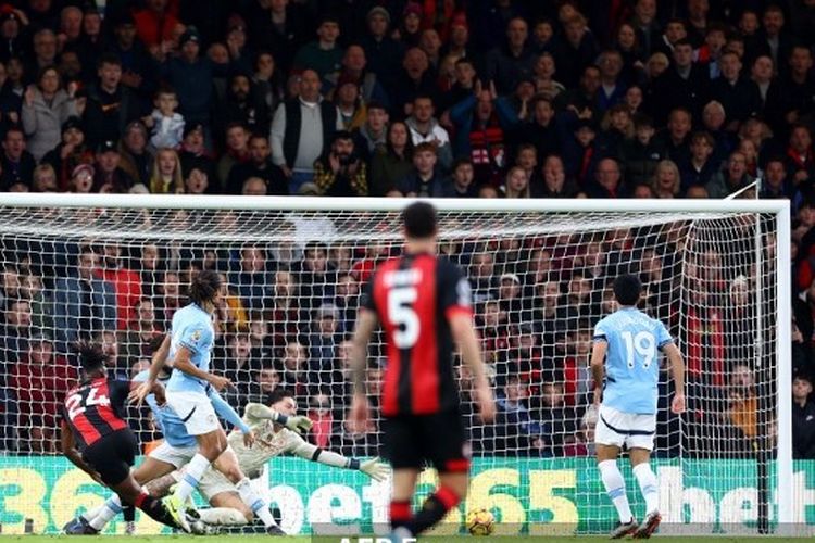 Hasil Bournemouth Vs Man City 1-2, Manchester Biru Telan Kekalahan Perdana