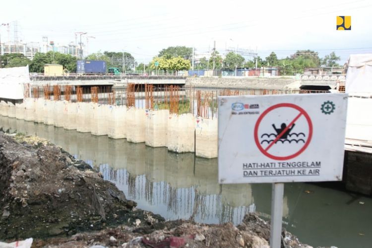 Kurangi Risiko Banjir Jakarta, Kementerian PUPR Bangun Stasiun Pompa Ancol Sentiong