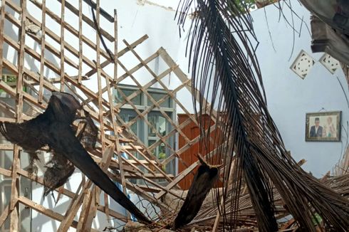 Rumah di Blitar Roboh Tertimpa Pohon Tumbang, BPBD Siaga Bencana Angin Kencang