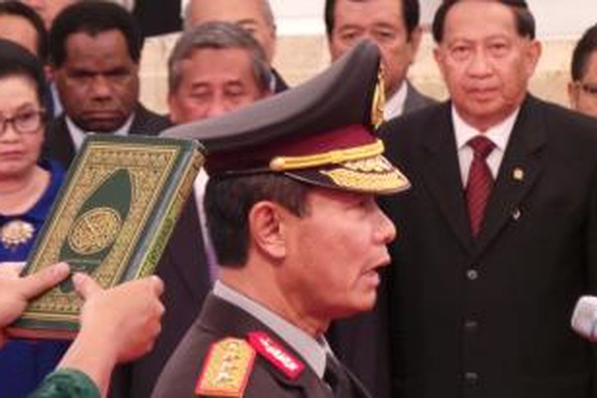 Jenderal Sutarman Resmi Jabat Kapolri