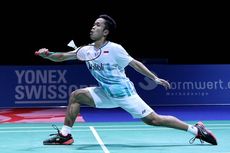 Malaysia Open 2019, Anthony Langsung Tersingkir pada Babak Pertama