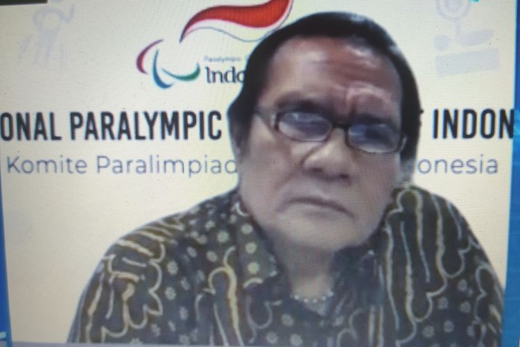Ketua Komite Nasional Paralimpiade Indonesia (NPC Indonesia) Senny Marbun pada Zoom diskusi terbatas Forum Merdeka Barat (FMB) 9 bertopik Indonesia Bidik Juara Umum ASEAN Para-Games 2022 pada Rabu (20/7/2022).