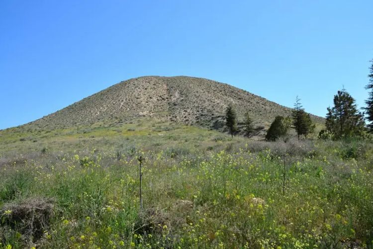 Potret gundukan Midas Mound di Gordion yang berisi peninggalan sejarah menakjubkan.
