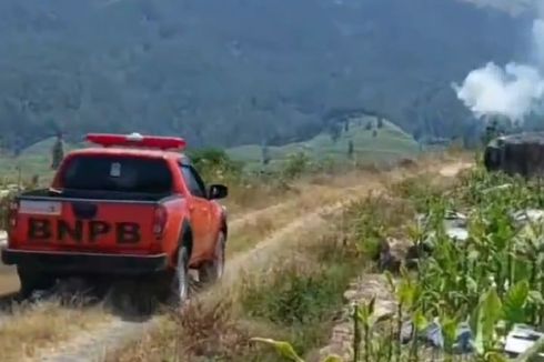2 Hektar Lahan di Gunung Sumbing Kembali Terbakar, 78 Petugas Diterjunkan Padamkan Api
