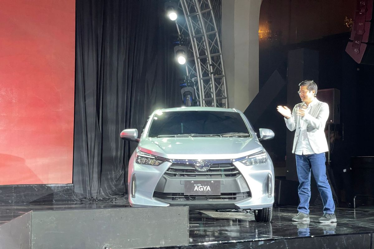 Toyota All New Agya resmi meluncur di Indonesia, Senin (13/2/2023)