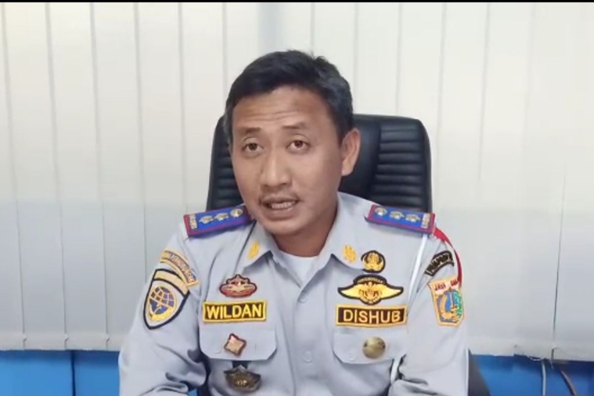 Kasilops Sudin Perhubungan Jakarta Barat, M. Wildan Anwar, Kamis (31/12/2020).