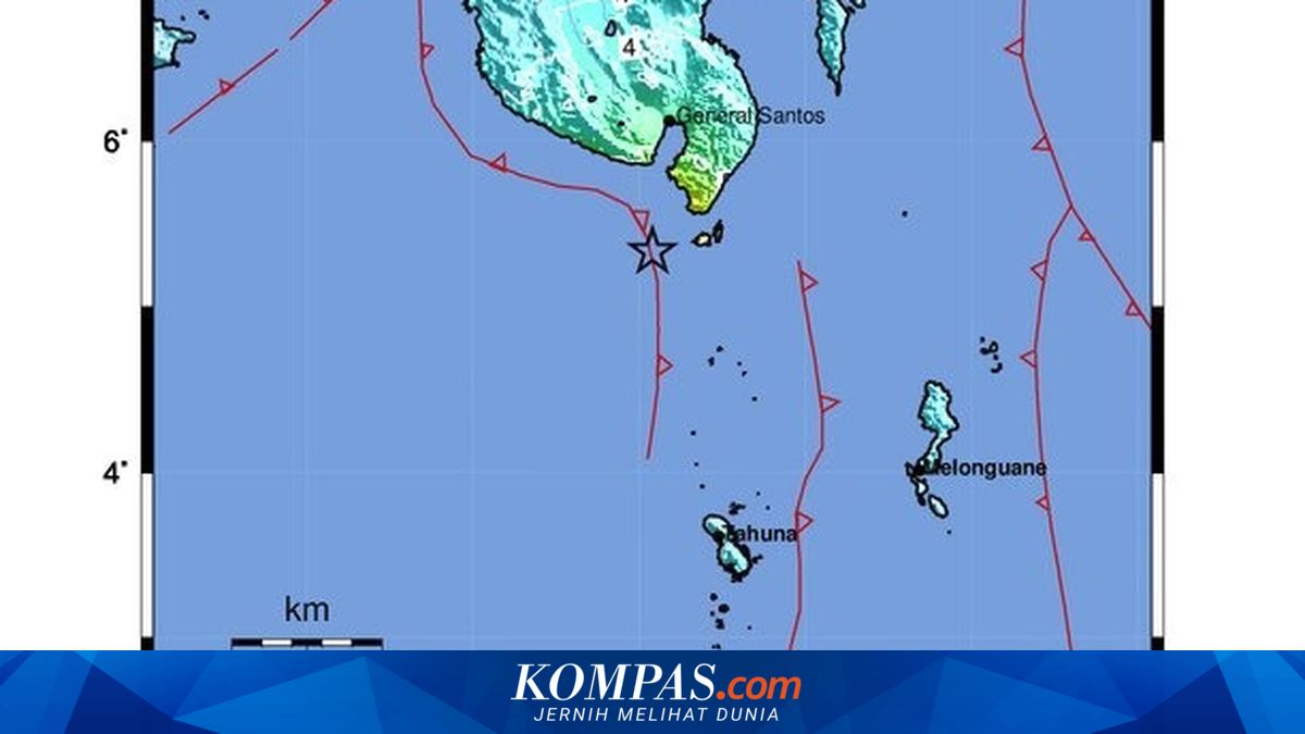 Gempa Magnitudo 6,7 Guncang Kepulauan Sangihe, Terasa sampai Manado