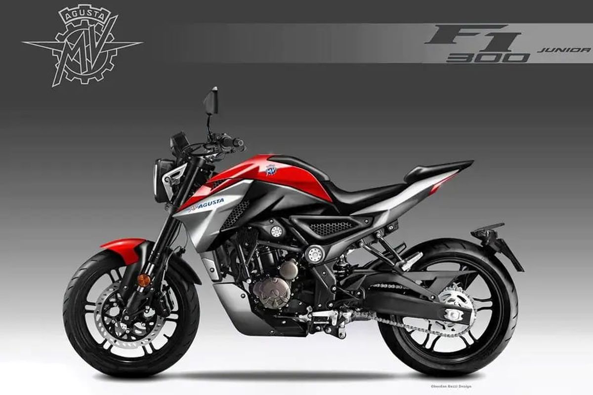 Hasil render MV Agusta Brutale 300