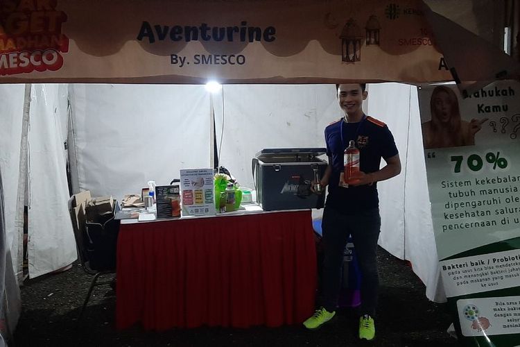 Pebisnis teh kombucha