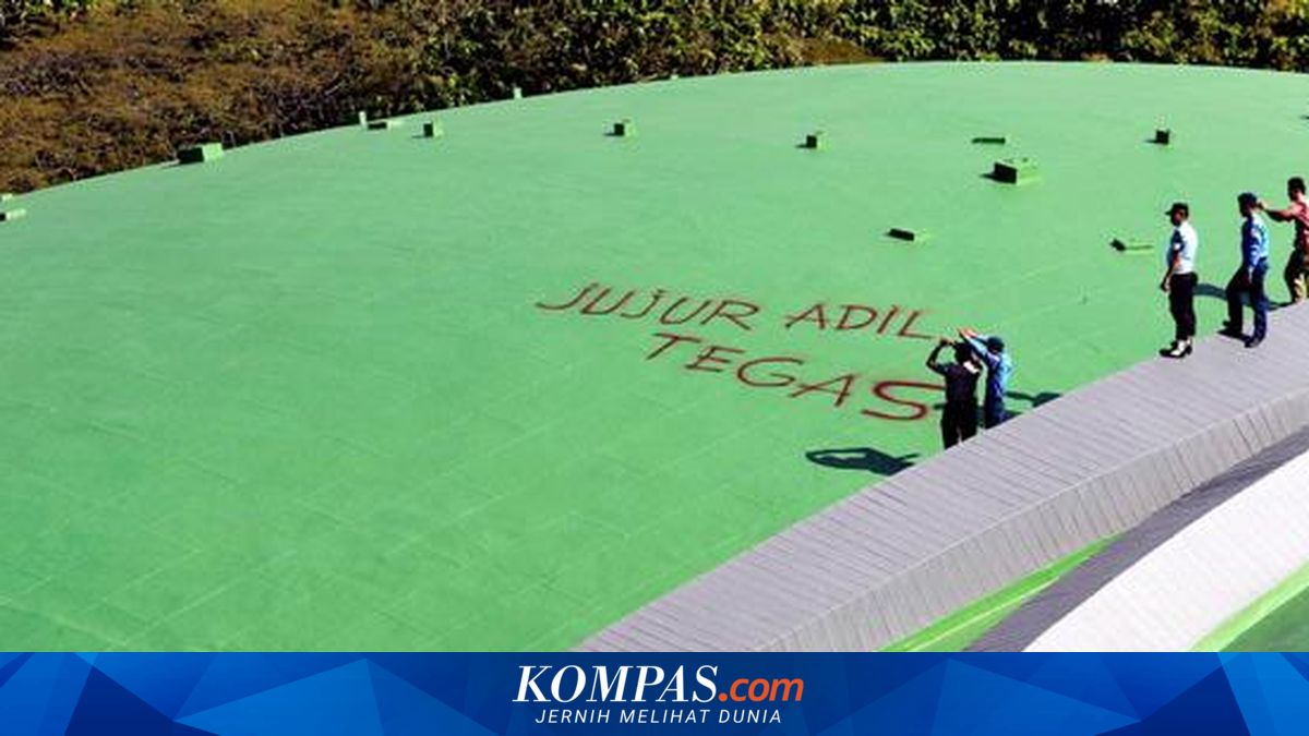 Inilah Atap DPR yang Dicoret Pong