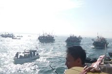 200 Kapal Melarung Kepala Kerbau di Perairan Jepara