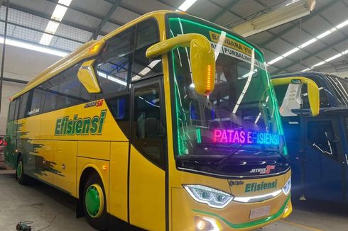 PO Efisiensi Tambah Lagi Bus Baru dengan Livery Segar