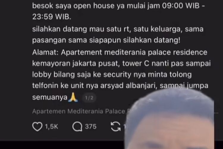 Viral Warga Tertipu Undangan Open House Lebaran di Kemayoran, Polisi Pastikan Hoaks