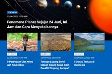 [POPULER SAINS] Fenomena Planet Sejajar 24 Juni | Perbedaan Ular Kobra dan King Kobra | Lubang Berisi Ribuan Tulang Katak