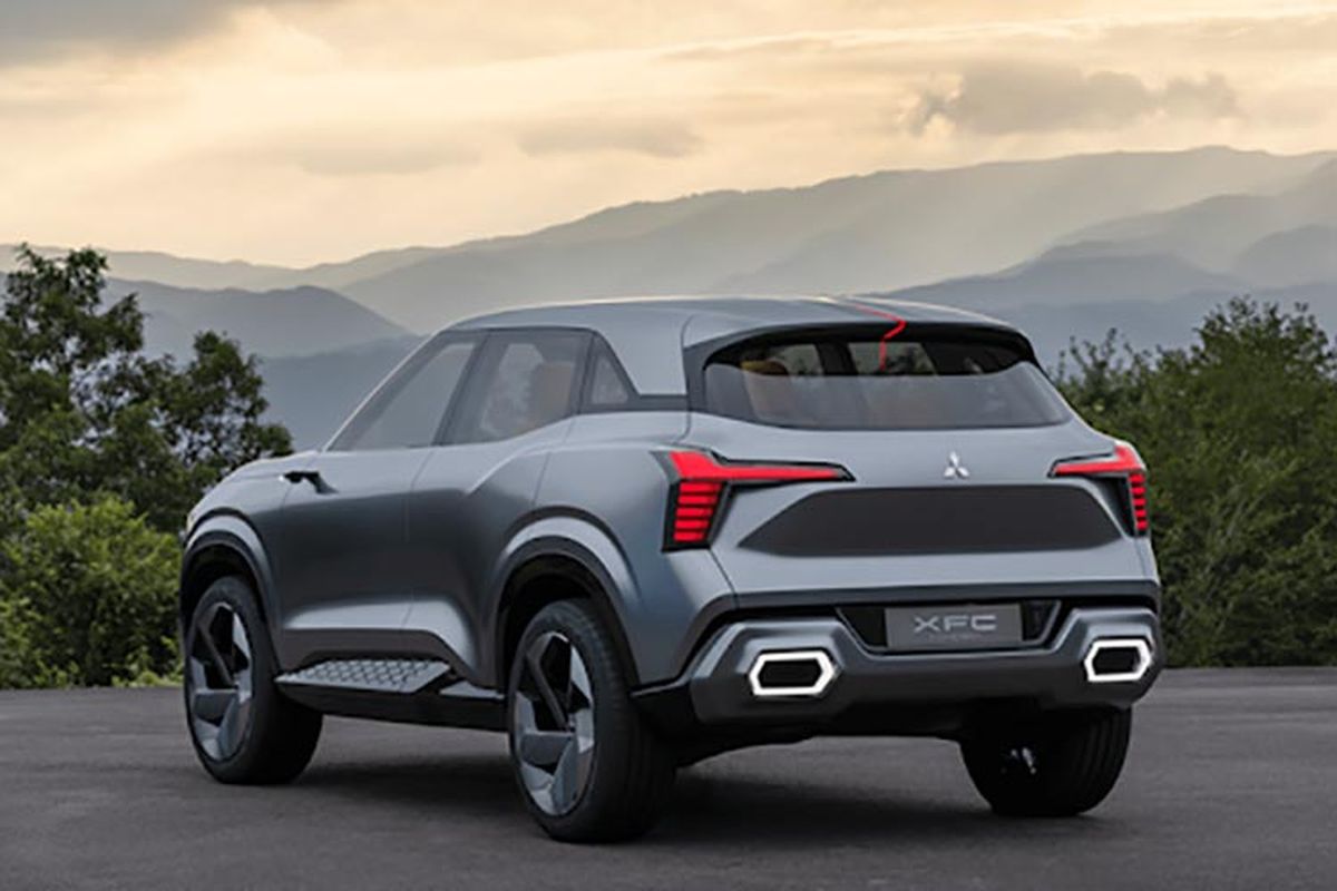 Exterior Mitsubishi XFC Concept.