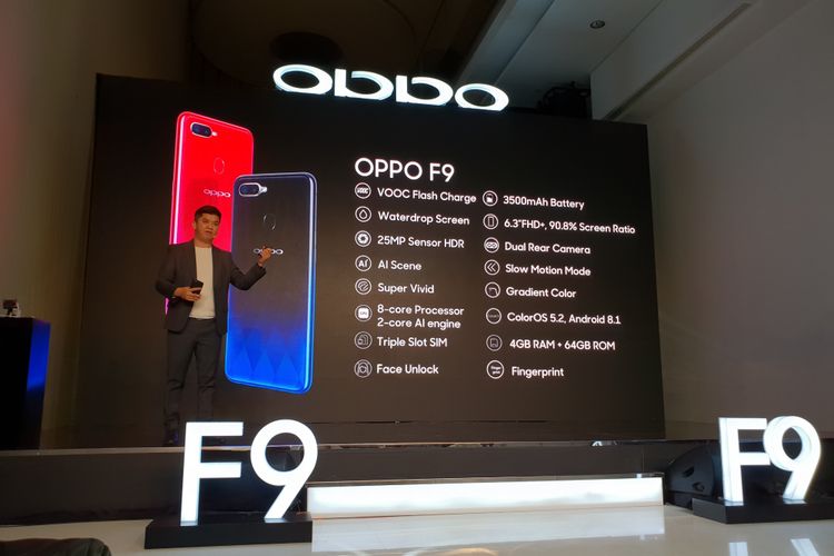 Spesifikasi lengkap Oppo F9