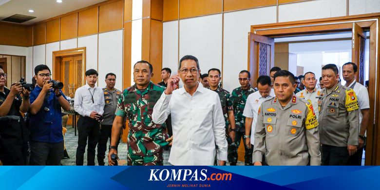 Heru Budi Temui Kapolda dan Pangdam, Bahas Pengamanan Pemilu di Jakarta - Megapolitan Kompas.com