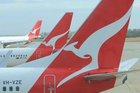 Persaingan Ketat Sebabkan Laba Qantas Menukik