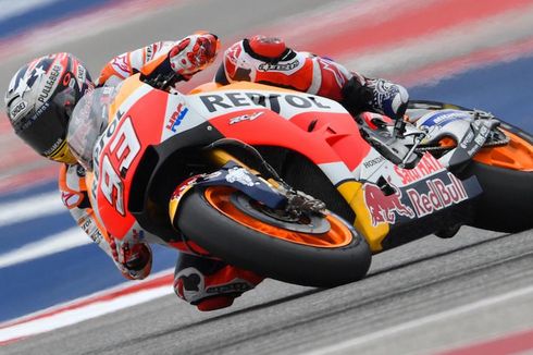 Marquez Juara di Austin, Rossi Pimpin Klasemen