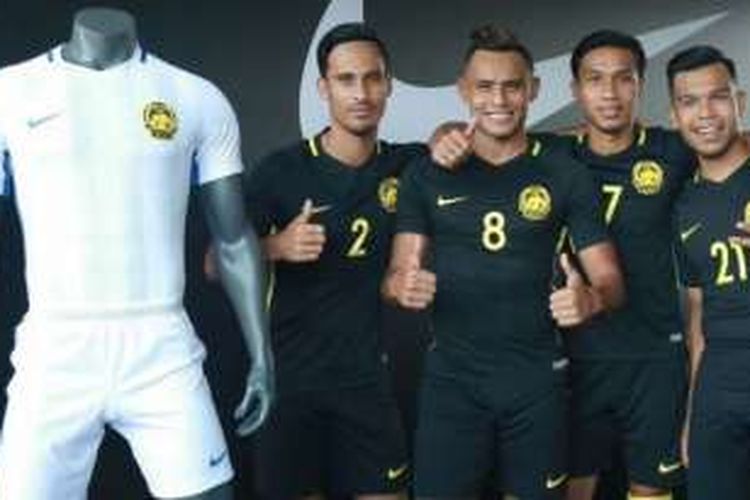 Skuad tim nasional Malaysia di Piala AFF 2016. 