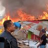 68 Kios Keliling dan 600 Petak Pedagang di Pasar Wosi Manokwari Hangus Terbakar
