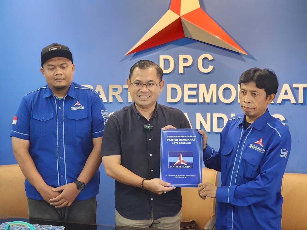 Pengurus DPP Partai Golkar Ikut Penjaringan Bacawali Bandung oleh Partai Demokrat