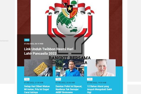 [POPULER TREN] Twibbon Resmi Hari Lahir Pancasila | Aksi Gerombolan Remaja Cegat Truk di Kota Tangerang