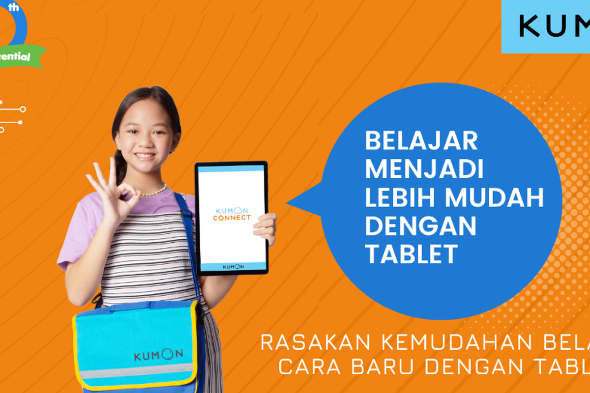 Cara seru belajar bersama Kumon.