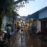 Tanggul Sungai Mbelik Yogyakarta Jebol, Rumah Warga Kebanjiran