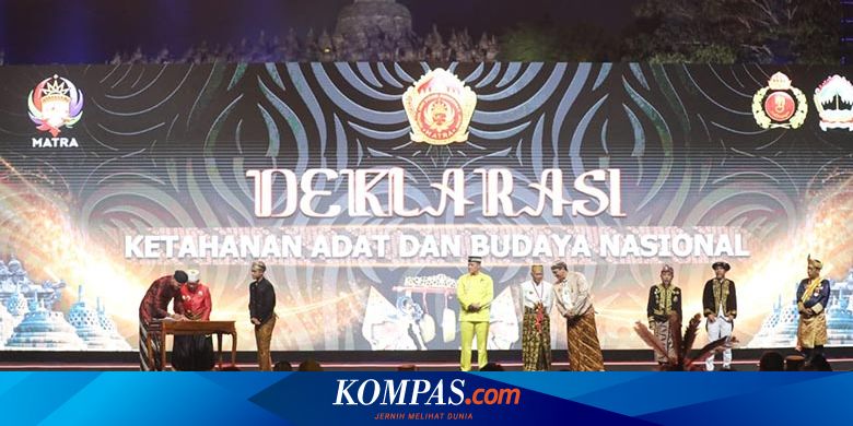 Di Depan Ganjar, Raja dan Sultan Se-Nusantara Deklarasikan Komitmen untuk Bangsa