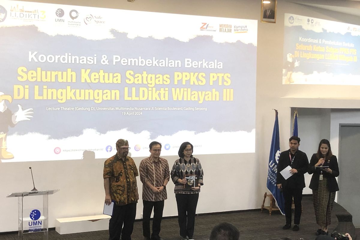 UMN Mengelar Pembekalan Satgas PPKS PTS Se-Jabodetabek