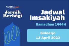 Jadwal Imsak dan Buka Puasa di Sidoarjo Hari Ini, 13 April 2023