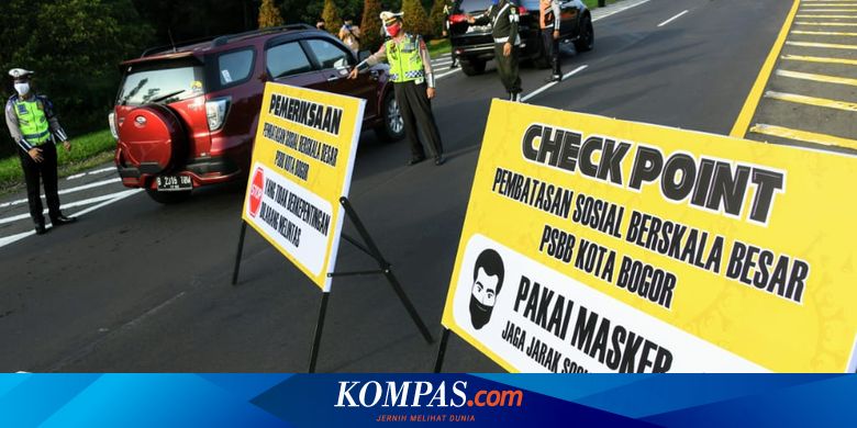 Psbb Bogor Akses Ke Puncak Ternyata Tidak Ditutup Tapi Dijaga